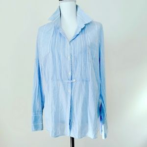 J Crew 100% cotton button down size L